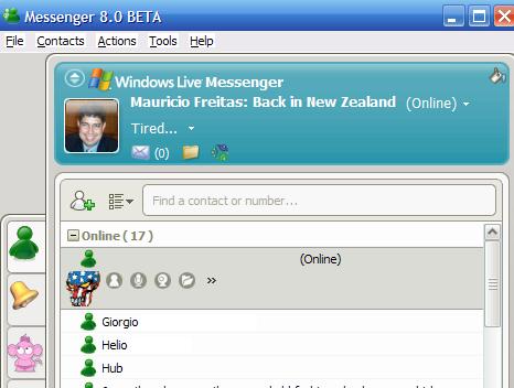 live messenger 8.0