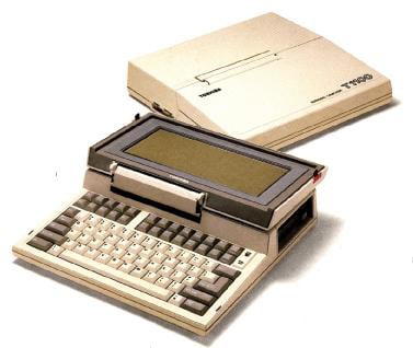 Toshiba T1100 c. 1985