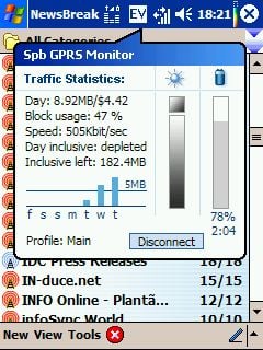 Spb GPRS Monitor or CDMA