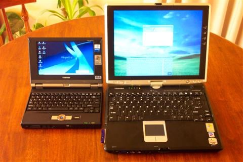 東芝LibrettoU100 Toshiba Libretto U100 | Laptop Pics