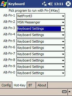 Defining shortcuts
